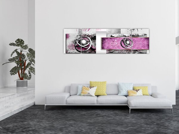 Obraz abstrakce (170x50 cm)
