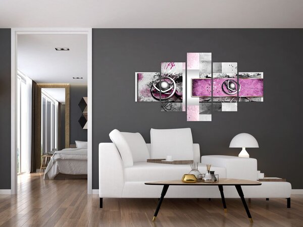 Obraz abstrakce (125x70 cm)