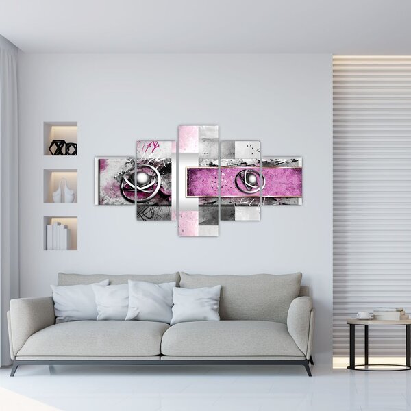 Obraz abstrakce (125x70 cm)