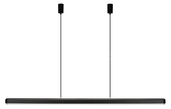 Umage Černo-stříbrné kovové závěsné LED světlo Hazel Branch 150 cm