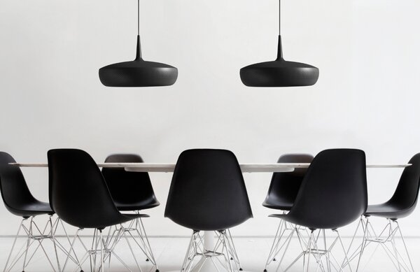 Umage Černé kovové závěsné stínidlo Clava Dine 43 cm