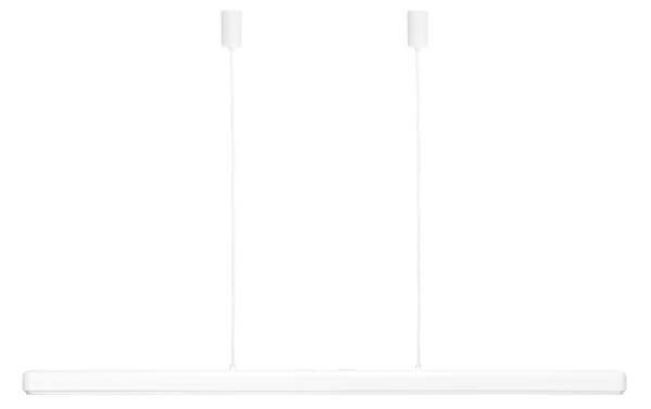 Umage Bílo-stříbrné kovové závěsné LED světlo Hazel Branch 150 cm