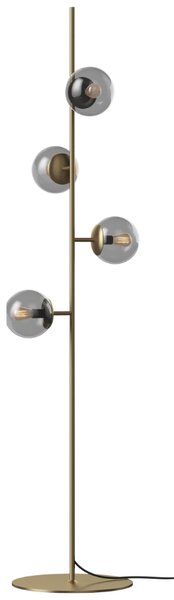 -25 % Dny MOMENTI– Bolia Mosazná kovová stojací lampa Orb 162,5 cm