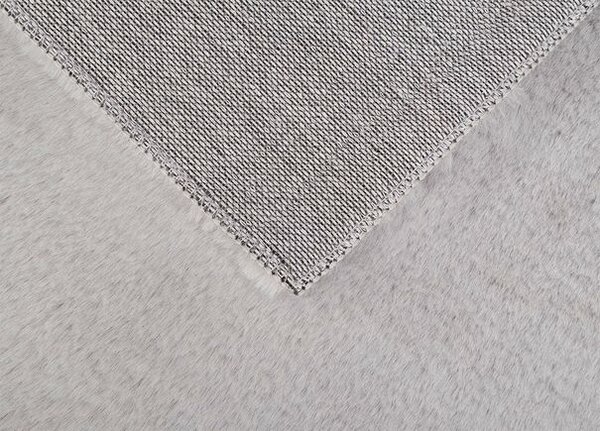 Breno Kusový koberec POUFFY 5100 Silver – světle šedý, 80x150 cm, Šedá/Stříbrná