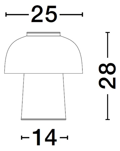 Černo-zlatá kovová stolní lampa Nova Luce Sqube