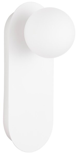 Bílé kovové nástěnné světlo Nova Luce Blob