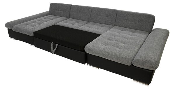 Moderní sedací souprava do U APOLENA - tmavá růžová