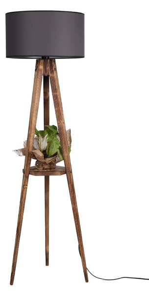 ASIR Stojací lampa SEHBALI hnědá šedá