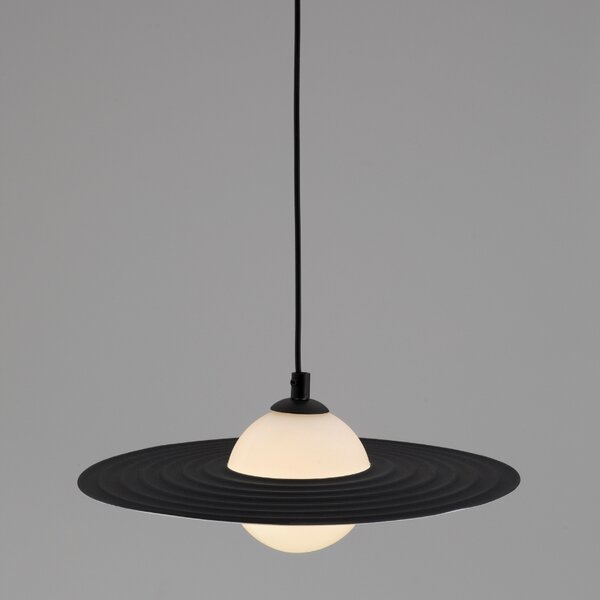 Černobílé závěsné světlo Nova Luce Reflet 30 cm