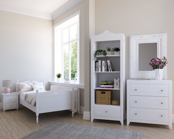 Dětská komoda se třemi šuplíky Glamour