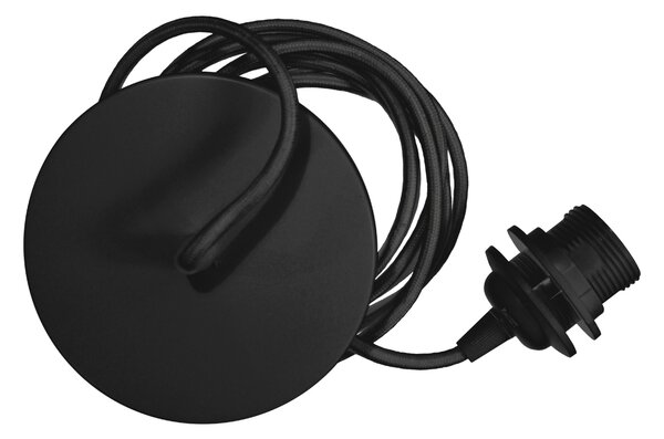 Černý napájecí kabel ke světlům UMAGE Rosette 210 cm