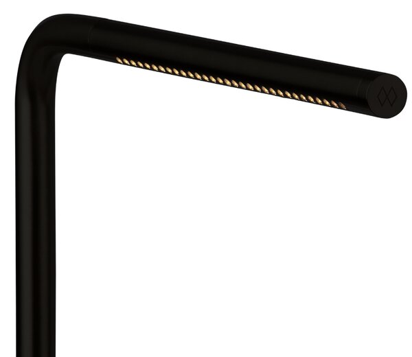 Umage Černá kovová stolní LED lampa Omni