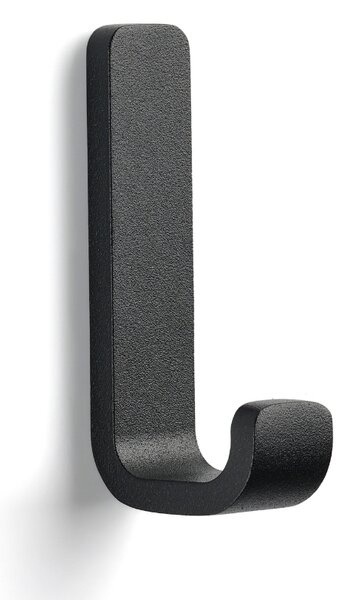 Zone Denmark Černý kovový háček Rim 8,5 cm