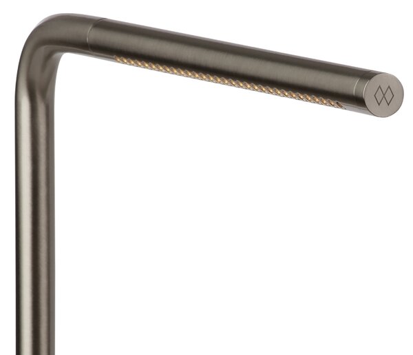 Umage Stříbrná kovová stolní LED lampa Omni
