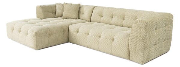 Rohová sedačka Cadellona (L) (zelená). Akce -25%