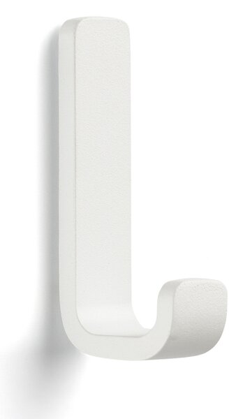 Zone Denmark Bílý kovový háček Rim 8,5 cm