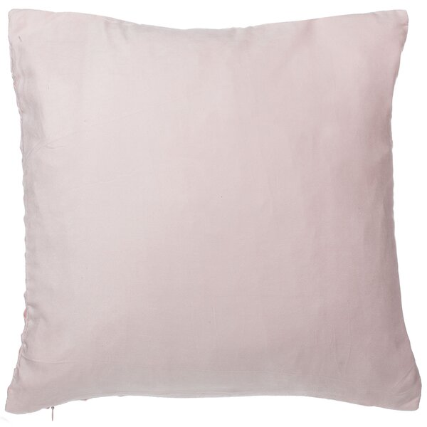 Sada 2 dekorativních polštářů TITHONIA 45 x 45 cm Růžová Cik-cak vzor