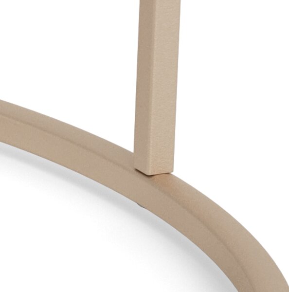 Konferenční stolek SARON pr. 80 cm šedá