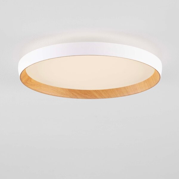 -25 % Dny MOMENTI– Bílé kovové stropní LED světlo Nova Luce Vomos 40 cm