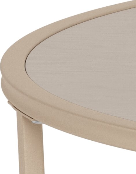 Konferenční stolek SARON pr. 80 cm šedá