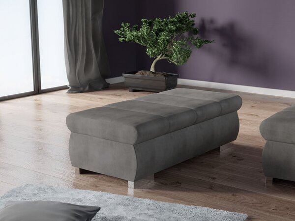 Taburet Caro velký, Potah: ekokůže Soft 011 + Lawa 05 5902928783971