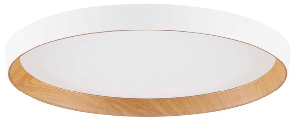-25 % Dny MOMENTI– Bílé kovové stropní LED světlo Nova Luce Vomos 40 cm