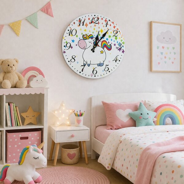 Nástěnné hodiny Unicorn Ø 34 cm 2000006