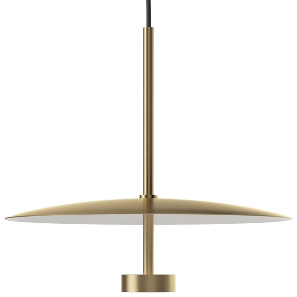 -25 % Dny MOMENTI– Bolia Mosazné kovové závěsné LED světlo Reflection 40 cm