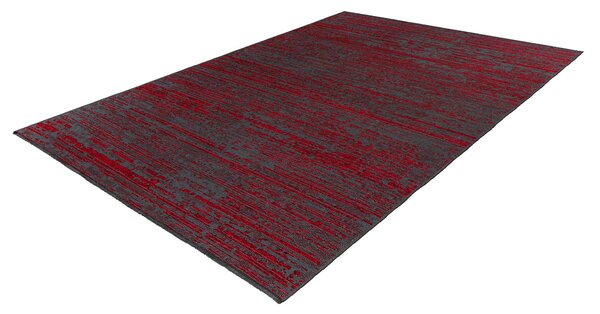 KOBEREC TKANÝ NA PLOCHO, 120/170 cm, červená XXXL - Online Only koberce & rohožky, Online Only