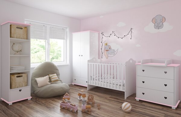 Dětská postýlka Bella 120 x 60 cm Úložný prostor k postýlce: Bez úložného prostoru