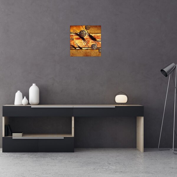 Obraz abstrakce (30x30 cm)