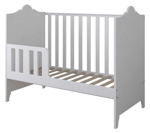 Dětská postýlka Glamour 120 x 60 cm Úložný prostor k postýlce: Jeden šuplík na kolečkách