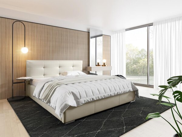 Postel Landron, Rozměr postele: 140x200, Barva:: ekokůže Soft 011 (černá) 5902928367768