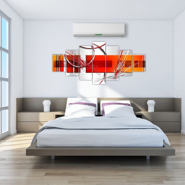 Abstraktní obraz (210x100 cm)