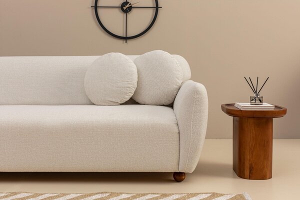 Rohová sedačka Edoletta 1 (L) (bílá). Akce -25%