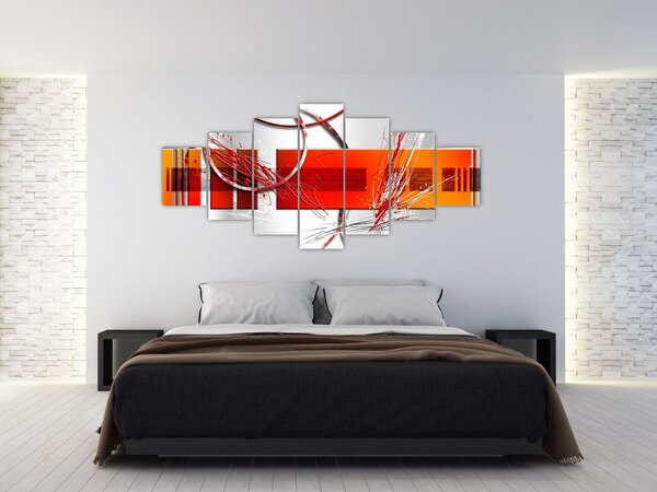 Abstraktní obraz (210x100 cm)
