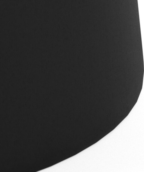 Konferenční stolek SANTORINI pr. 70 cm bílá/černá/keramika