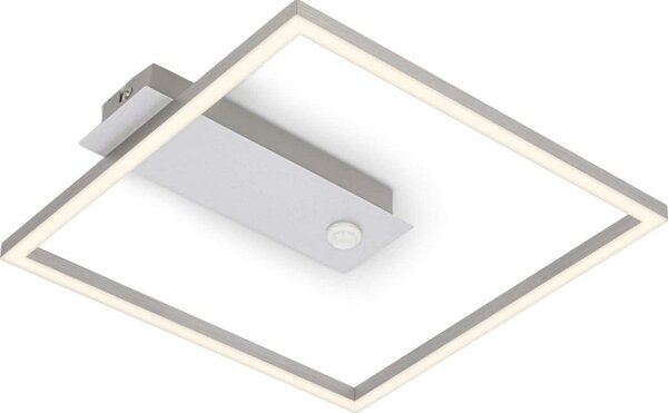 Briloner - LED Strop svítidlo se sen FRAME LED/14W/230V 3000K 30x32 cm mat chrom