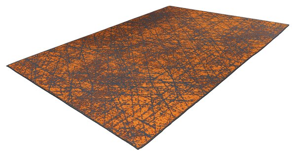 KOBEREC TKANÝ NA PLOCHO, 80/150 cm oranžová Kayoom - Online Only koberce & rohožky, Online Only