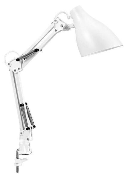 Ledvance - Stolní lampa s klipem PEAR 1xE27/11W/230V bílá