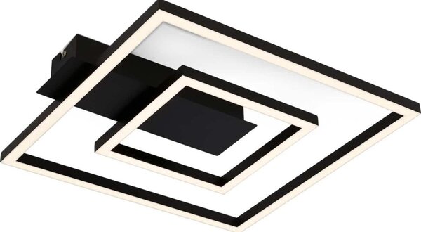 Briloner - LED Stropní svítidlo FRAME LED/22W/230V 3000K 30x32 cm černá