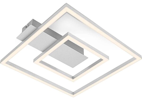 Briloner - LED Stropní svítidlo FRAME LED/22W/230V 3000K 30x32 cm matný chrom