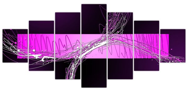 Abstraktní obraz (210x100 cm)