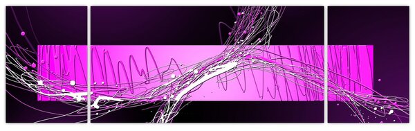 Abstraktní obraz (170x50 cm)