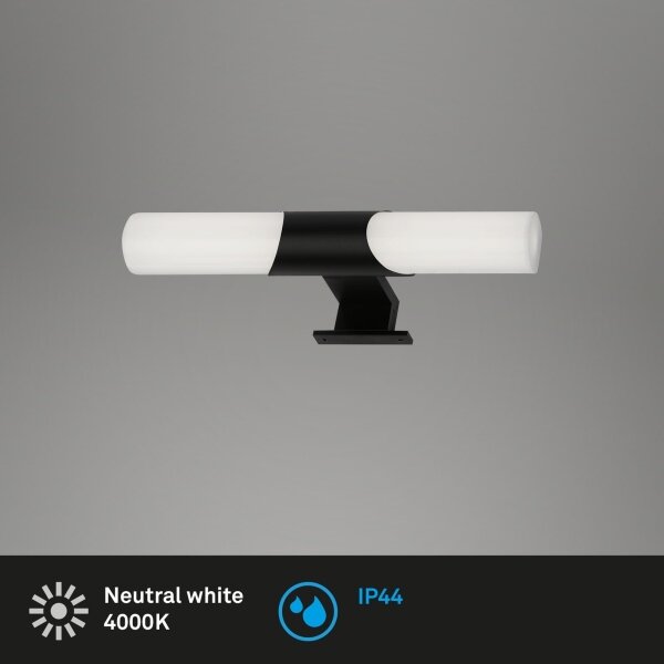 Briloner - LED Koupelnové osvětlení zrcadla LED/7W/230V 4000K IP44 32 cm černá