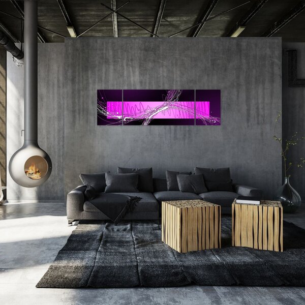Abstraktní obraz (170x50 cm)