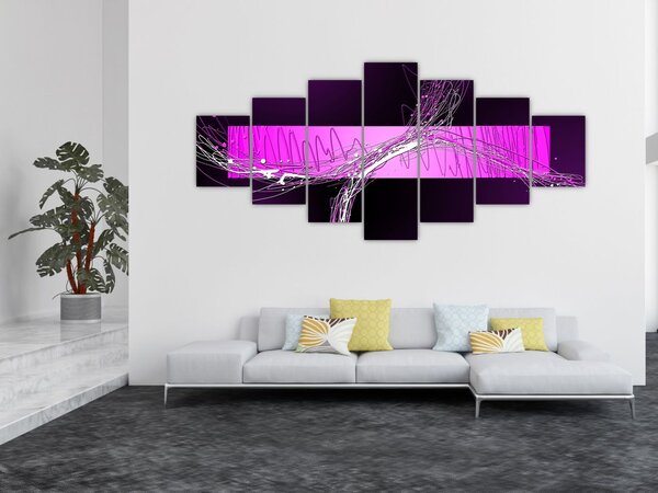 Abstraktní obraz (210x100 cm)