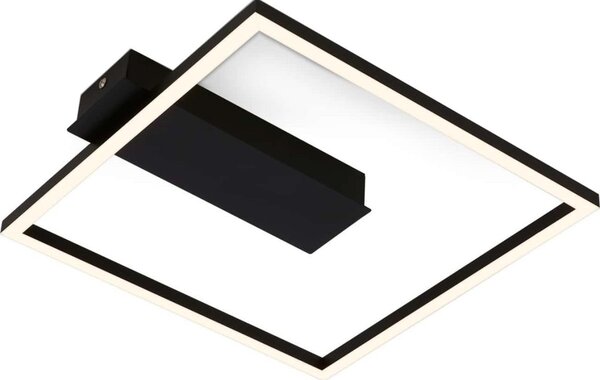 Briloner - LED Stropní svítidlo FRAME LED/14W/230V 3000K 30x32 cm černá
