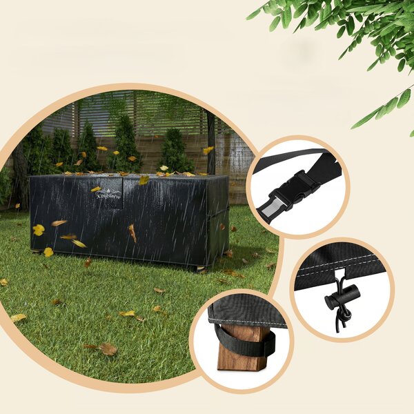 Deuba Ochranný kryt na pivní set 180x90x74 cm - antracit