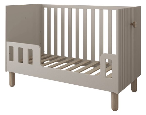 Dětská postýlka Loft 120 x 60 cm Barevné provedení: Kašmír, Úložný prostor k postýlce: Jeden šuplík na kolečkách